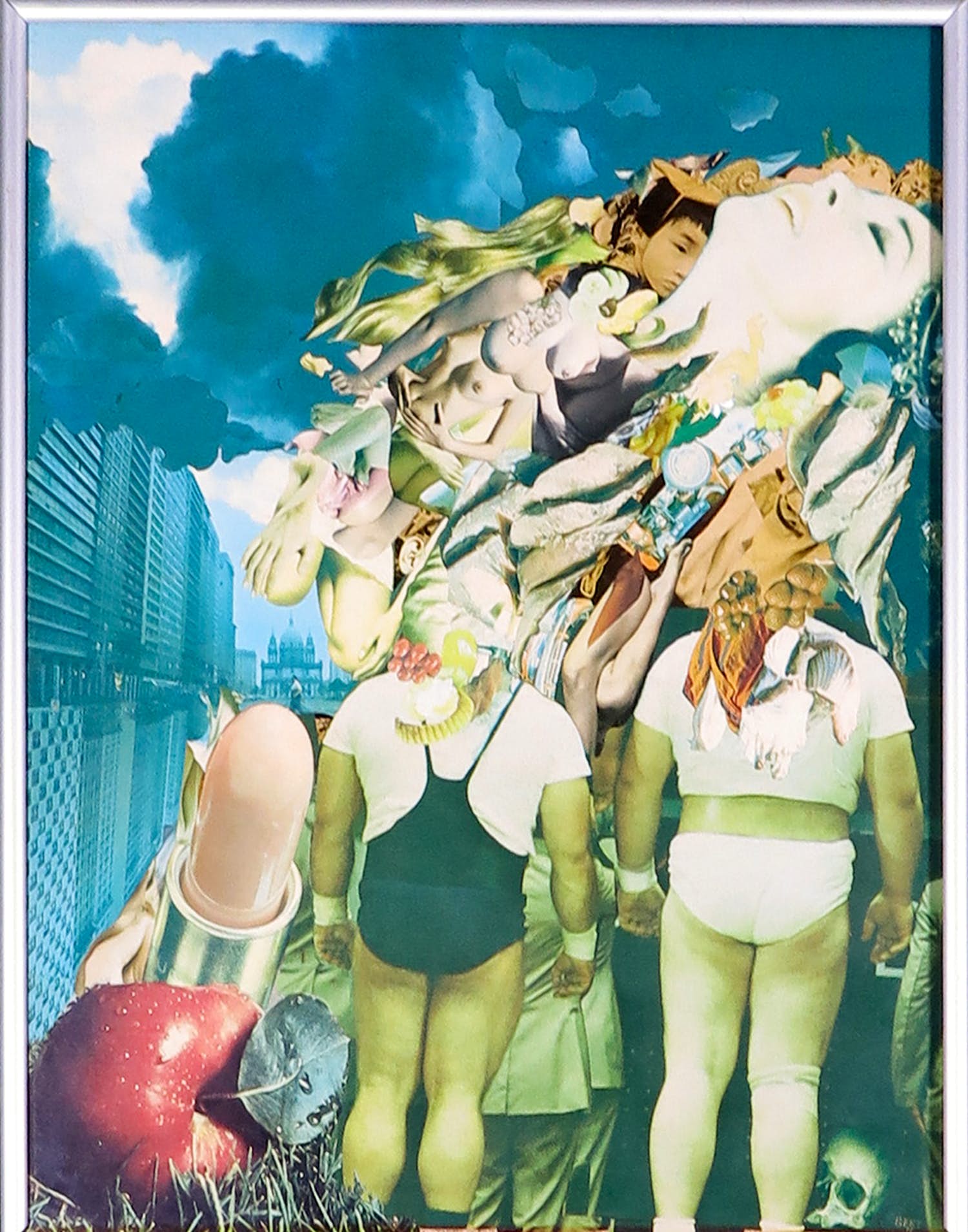 Bert Haaitsma - Collage van foto's, Zonder titel - Ingelijst kopen? Bied vanaf 1!