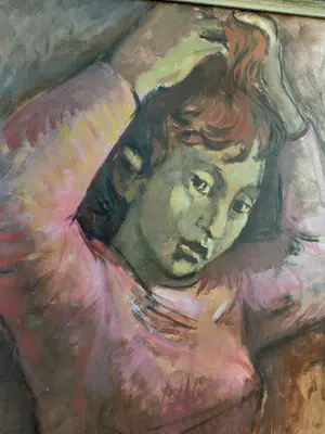 Rudolf Hagenaar - Meisje schikt haar kapsel kopen? Bied vanaf 50!