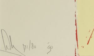 Arty Grimm - Zeefdruk, Zonder titel - Ingelijst kopen? Bied vanaf 50!