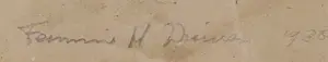 Femmie H. Duiven - Gemengde techniek op papier, Zonder titel - Ingelijst kopen? Bied vanaf 32!