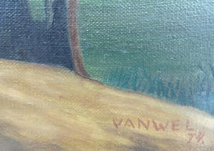 Jan van Wel - Landschap te Laren kopen? Bied vanaf 170!