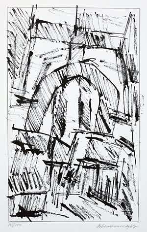 Jan Schoonhoven - Formatie, zeefdruk verkocht voor € 225!