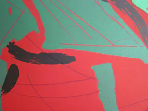 Marino Marini - Paard op rode achtergrond - 1970 - Originele litho kopen? Bied vanaf 120!
