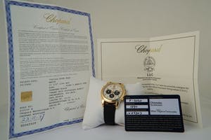 245356 - 18 krt Rosé gouden CHOPARD Grand Prix Monaco Historique -Ltd ed. 50 ex! kopen? Bied vanaf 7800!