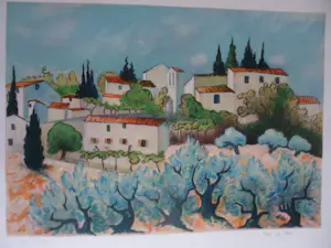 Marie de Valon - Litho, titel, Provance kopen? Bied vanaf 30!