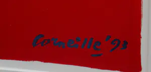 Corneille - Ingelijste litho: Pour les jeux olympics - 1993 (nette lijst) kopen? Bied vanaf 75!