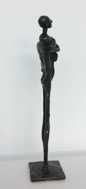 Jaroslawa Dankowa - Vader met kind (Brons) kopen? Bied vanaf 250!