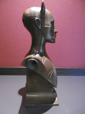 Paul Wunderlich - Büste des Minotaurus kopen? Bied vanaf 2500!