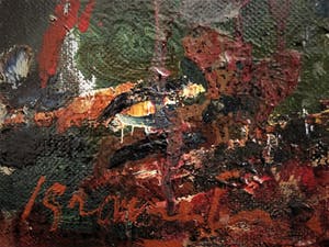 Jan Groenestein - Groot impressionistisch Olieverf - Amsterdam - de Magere brug verlicht bij avond kopen? Bied vanaf 360!