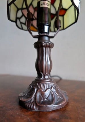 Niet of onleesbaar gesigneerd - Set Glas in lood Lampen in Tiffanystijl kopen? Bied vanaf 1!
