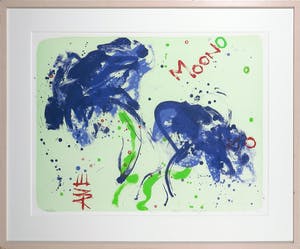 Henny van der Vegt - Litho, Anemoon - Ingelijst kopen? Bied vanaf 20!