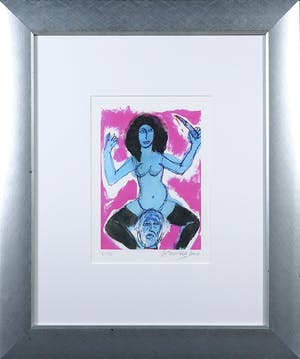 Corneille - Zeefdruk, Uit de serie Salomé - Ingelijst kopen? Bied vanaf 1!