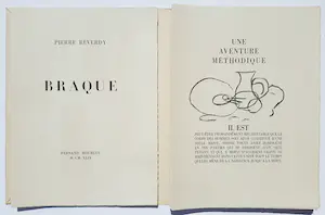 AcheterGeorges Braque - Une Aventure Methodique, handgesigneerde uitgave met 39 litho’s? Enchérissez de 1500!