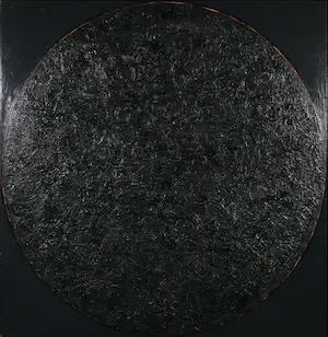 Pim Lenos - Gemengde techniek op paneel, zonder titel (Groot formaat!) kopen? Bied vanaf 1!