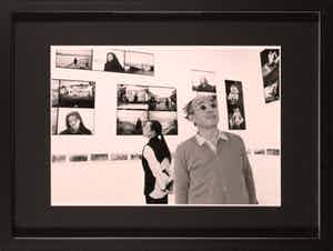 Nobuyoshi Araki - Foto van Araki tijdens een expositie verkocht voor € 1!