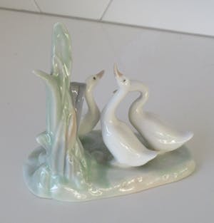Lladro - Porseleinen Figuur van een groep ganzen - Nao Lladro kopen? Bied vanaf 25!