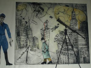 Margit Willems - Zeer grote ingelijste ets , When you dance, you do not Tango – 1989 - nr. 5 / 7 kopen? Bied vanaf 100!