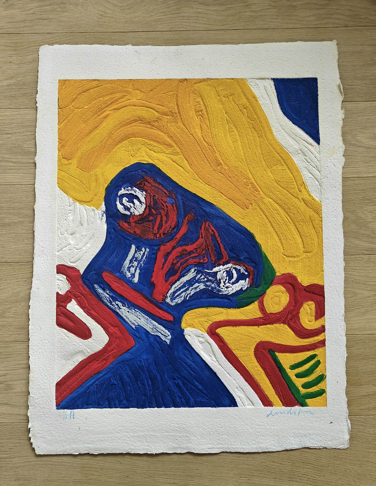 Bengt Lindstrom - Fantasiefiguur Aquagravure kopen? Bied vanaf 325!