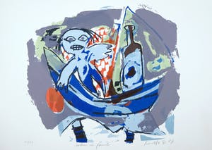 John Lie a Fo - Zeefdruk, Bateau du Familie kopen? Bied vanaf 1!