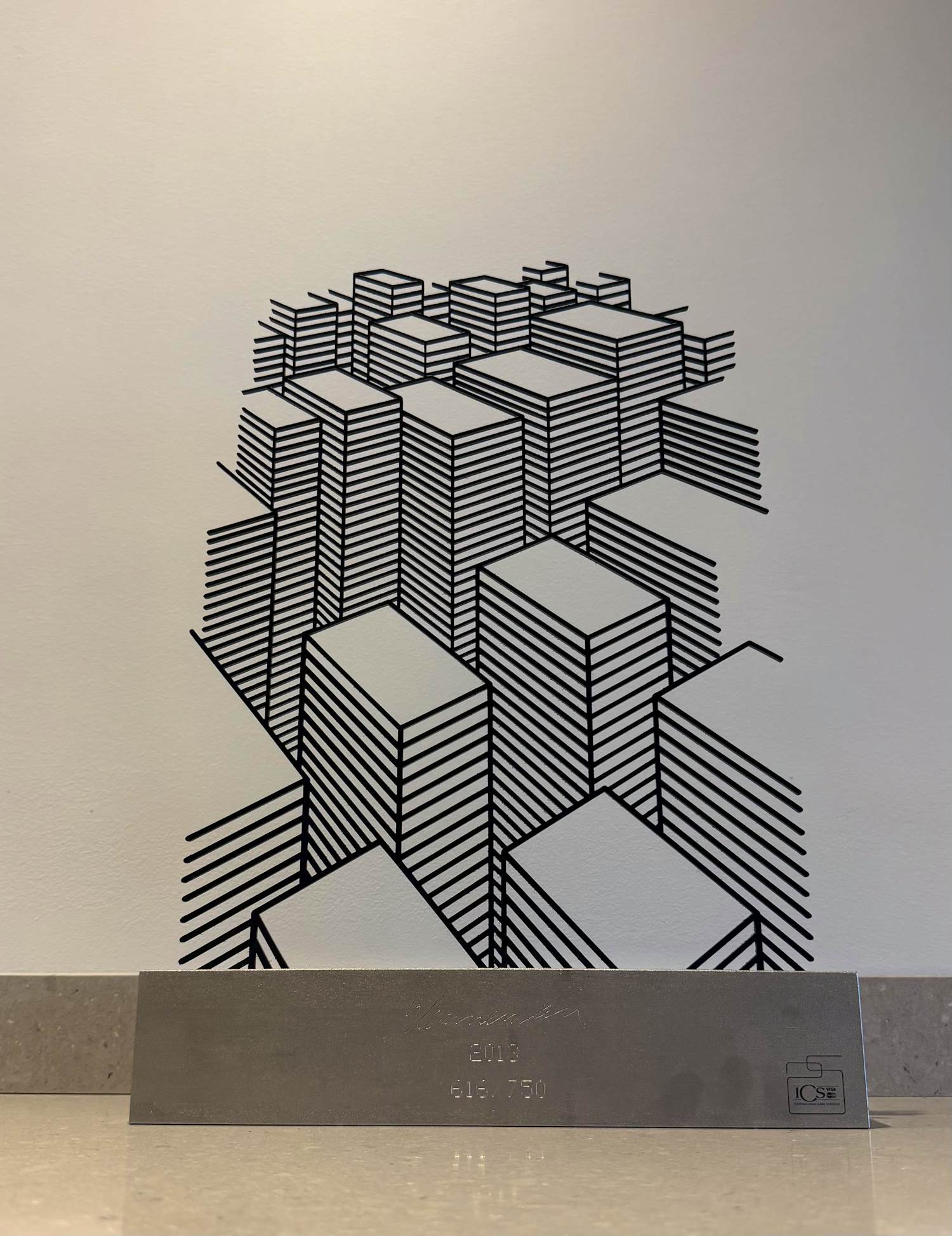 Jeroen Henneman - Twentyfive stacks - 3D beeld kopen? Bied vanaf 775!