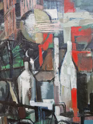 Hub Bemelmans - De abstracte stad kopen? Bied vanaf 195!