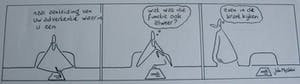 Toon van Driel - Pentekening: "Hullie" kopen? Bied vanaf 40!