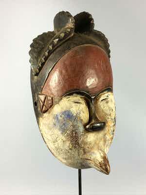 Dogon - 200405 - Rare Tribal used mask from the Ogoni - Nigeria. verkocht voor € 45!