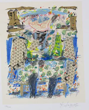 Kees Salentijn - Lot van 3 zeefdrukken op geschept papier, Vrouwfiguren kopen? Bied vanaf 80!