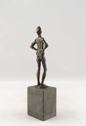 Carel Kneulman - Brons, Het Lieverdje kopen? Bied vanaf 120!