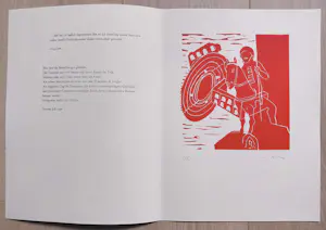 Uwe Poth - Italienische Reise, complete cassette met 12 handgesigneerde linosnedes kopen? Bied vanaf 495!