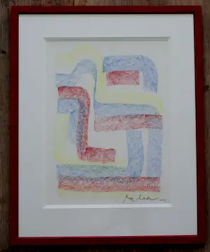 Rob Scholte - Waskrijt op papier: Kleurbanden - 2003 kopen? Bied vanaf 199!