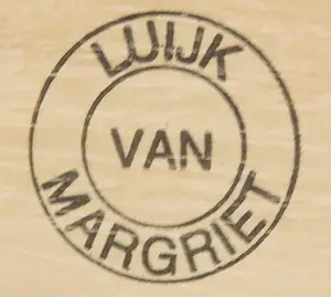 Margriet van Luijk - Olieverf op doek, Compositie met kleurvlakken - Ingelijst kopen? Bied vanaf 100!