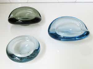 Per Lutken - Holmegaard - Kom (3) - Glas verkocht voor € 48!