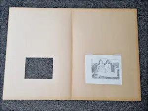 Theo Beerendonk - Jaren 50 erotische potlood tekening "Ménage à trois" gesigneerd kopen? Bied vanaf 52!