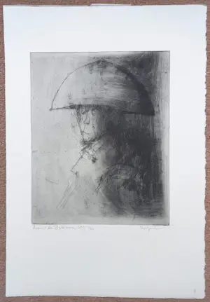 Dirkje Kuik - Avant la Berezina, ets (kleine oplage, eerste druk!) kopen? Bied vanaf 125!