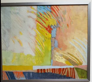 Sikko Mulder - Compositie met geel kopen? Bied vanaf 75!