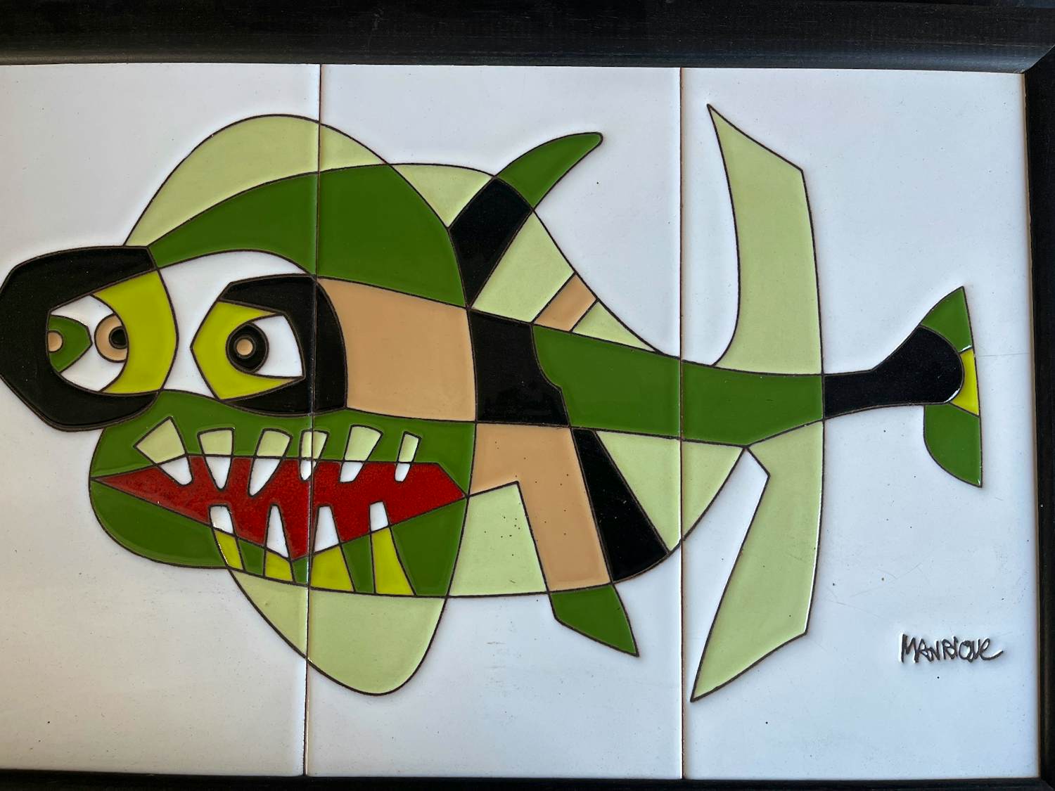 Cesar Manrique - Fish verkocht voor € 75!