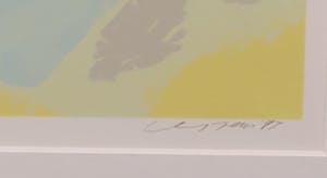 Henk van Vessem - Zeefdruk, Zonder titel - Ingelijst kopen? Bied vanaf 10!