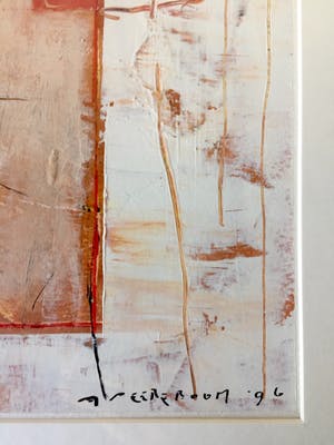 Anneke Peereboom - "Brown Sugar" - Acryl op Papier, Mooi Ingelijst kopen? Bied vanaf 125!