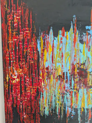 John Foppen - City View By Night # K04. Diptych .XL. GROOT. 2020 kopen? Bied vanaf 149!