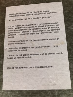 Ad van Bokhoven - 3 Prachtige prenten met titel in prachtige lijst. kopen? Bied vanaf 35!