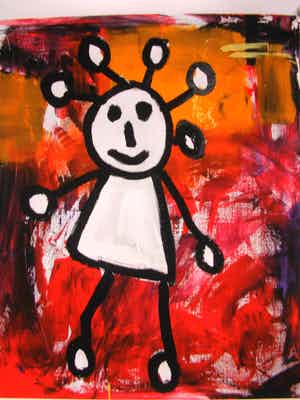 Paul Indrek Kostabi - Chucky verkocht voor € 45!