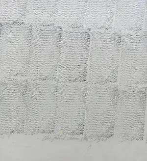 Christiaan Paul Damste - Abstracte compositie, tekening op glad karton kopen? Bied vanaf 1!