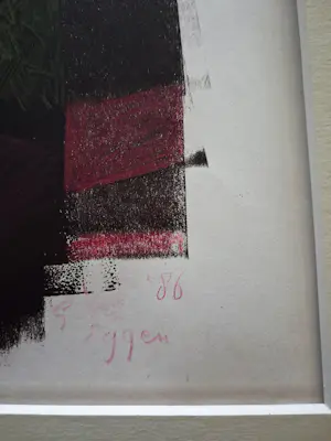 Gene Eggen - Sfeervolle litho, prachtig gelijst kopen? Bied vanaf 135!