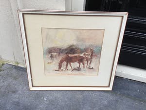 Jan Groenestein - C4575-4 - Kudde paarden kopen? Bied vanaf 175!