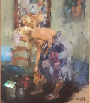 Rob Houdijk - "na het baden" kopen? Bied vanaf 1500!