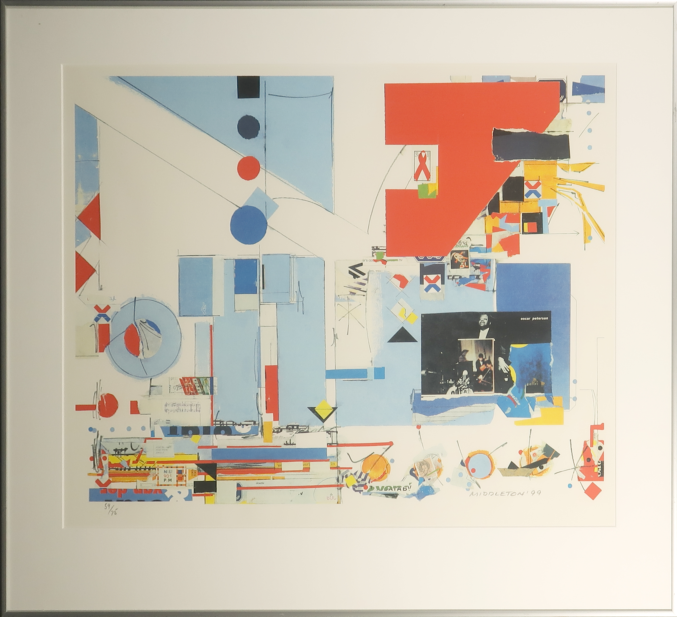 Sam Middleton - Zeefdruk, Remember Oscar - Ingelijst kopen? Bied vanaf 35!