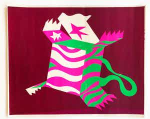 Jan Dibbets - geen titel verkocht voor € 80!