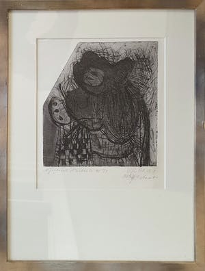 Ernst Vijlbrief - Ets (1963) kopen? Bied vanaf 50!