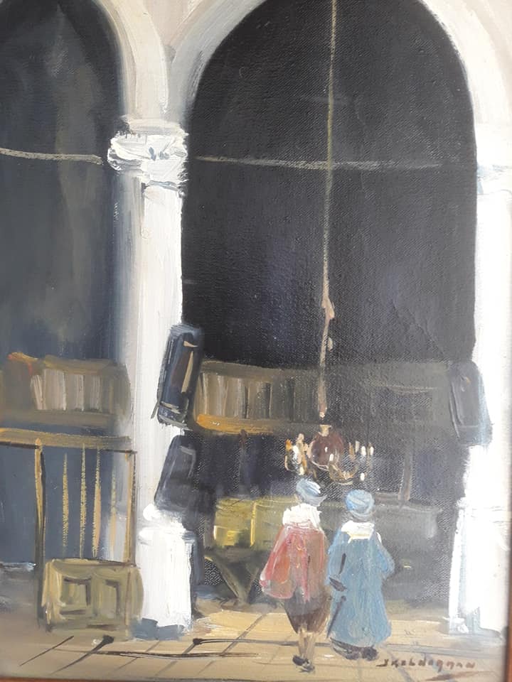 Jan Kelderman - Kerkinterieur Strassbourg (Frankrijk) kopen? Bied vanaf 49!